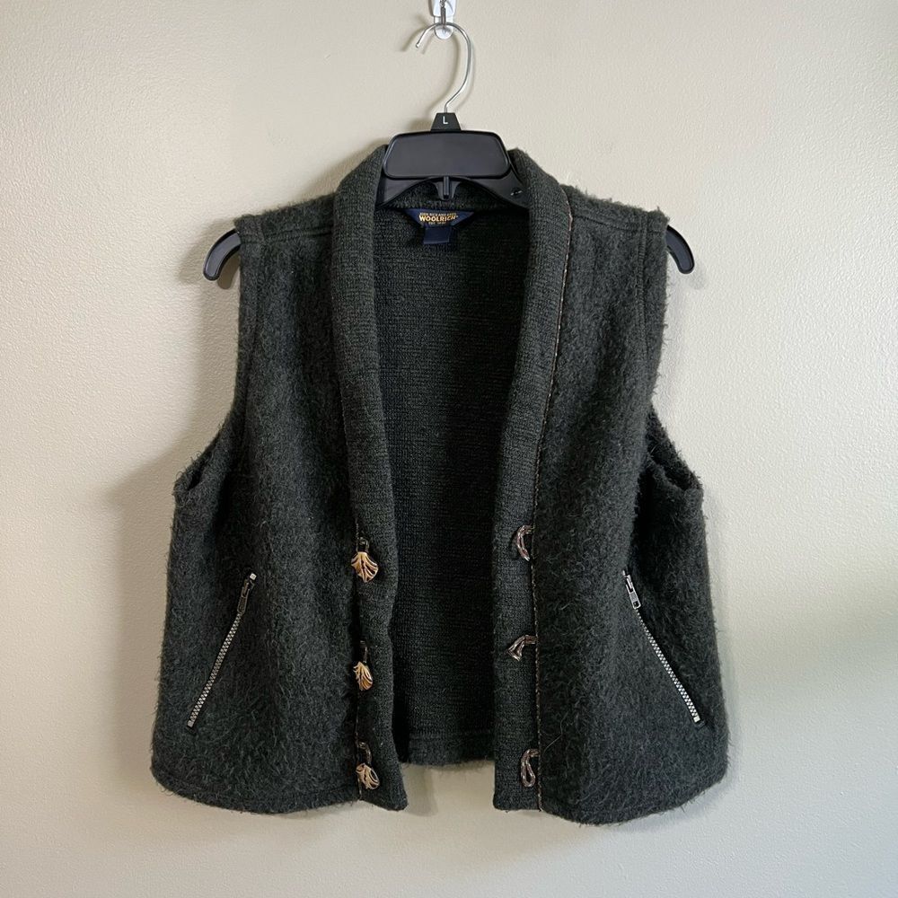 ‎Wool rich vest M
